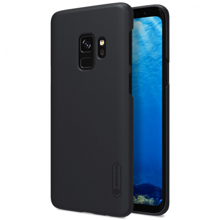 Husa Samsung Galaxy S9, Nillkin Super Frosted Shield, Negru [3]