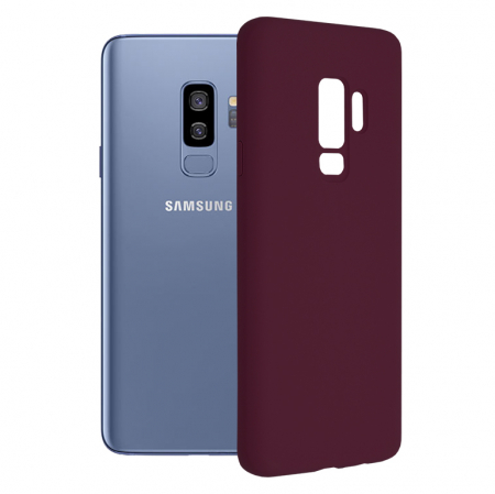 Galaxy S9 - Husa Samsung Galaxy S9, Soft Edge Silicone, Plum Violet
