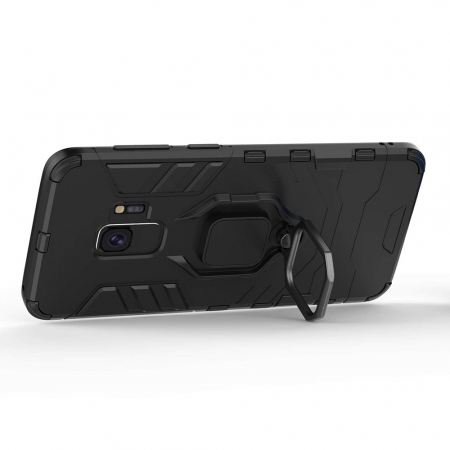 Husa Samsung Galaxy S9, Techsuit Shield Ring, Negru [7]