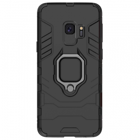 Galaxy S9 - Husa Samsung Galaxy S9, Techsuit Shield Ring, Negru