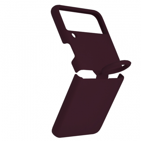 Husa Samsung Galaxy Z Flip3 5G, Soft Edge Silicone, Dark Green [1]