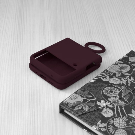 Husa Samsung Galaxy Z Flip3 5G, Soft Edge Silicone, Dark Green [5]