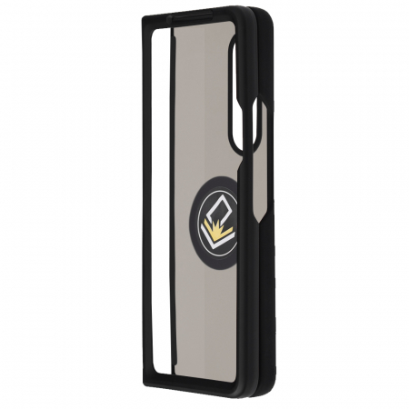 Husa Samsung Galaxy Z Fold3 5G cu inel suport stand magnetic, Negru [5]