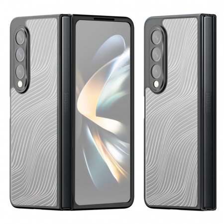 Galaxy Z Fold4 - Husa Samsung Galaxy Z Fold4, Dux Ducis Aimo Series, Negru