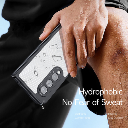 Husa Samsung Galaxy Z Fold4, Dux Ducis Aimo Series, Negru [3]