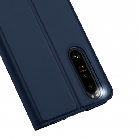 Husa Sony Xperia 1 IV, Dux Ducis Skin Pro Flip Book, Negru [6]