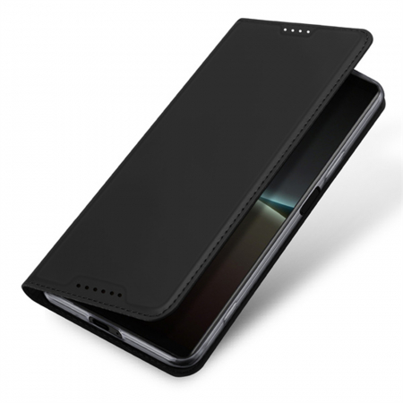 Husa Sony Xperia 5 IV, Dux Ducis Skin Pro Flip Book, Negru [1]