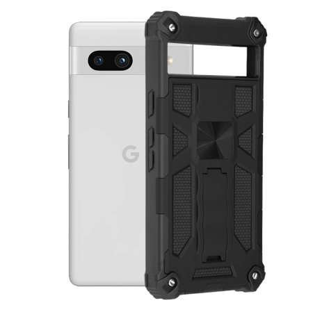 Google - Husa Techsuit Blazor pentru Google Pixel 7a, Negru