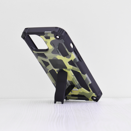 Husa Techsuit Blazor pentru iPhone 14, Camo Lime [2]