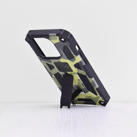 Husa Techsuit Blazor pentru iPhone 14 Pro, Camo Lime [2]