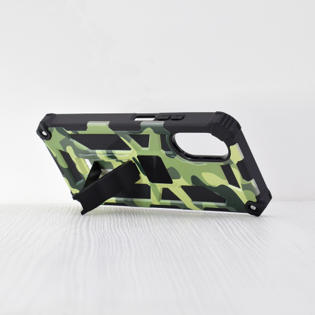 Husa Techsuit Blazor pentru OPPO A17, Camo Lime [1]