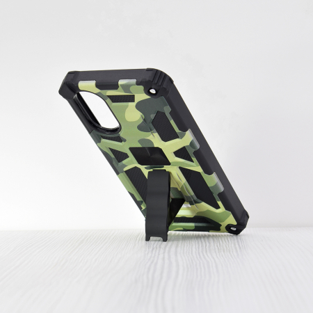 Husa Techsuit Blazor pentru OPPO A17, Camo Lime [2]
