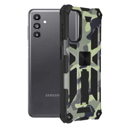 Galaxy A13 5G - Husa Techsuit Blazor pentru Samsung Galaxy A13 5G, Camo Lime