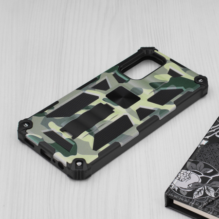 Husa Techsuit Blazor pentru Samsung Galaxy A13 5G, Camo Lime [4]