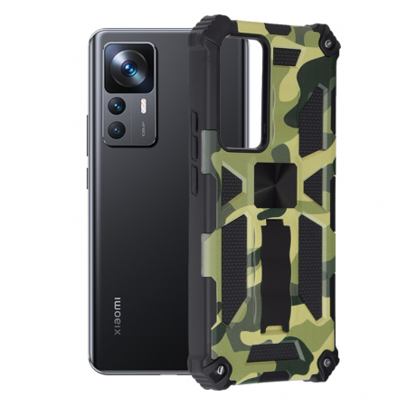 Xiaomi 12T - Husa Techsuit Blazor pentru Xiaomi 12T, Camo Lime