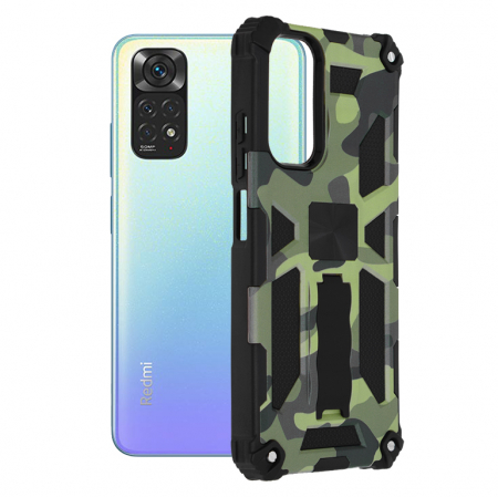 Xiaomi Redmi Note 11 / 11S - Husa Techsuit Blazor pentru Xiaomi Redmi Note 11 / 11S, Camo Lime