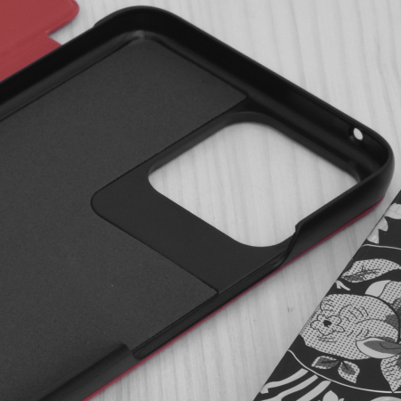 Husa tip carte Honor X8, eFold Book View, Red [2]