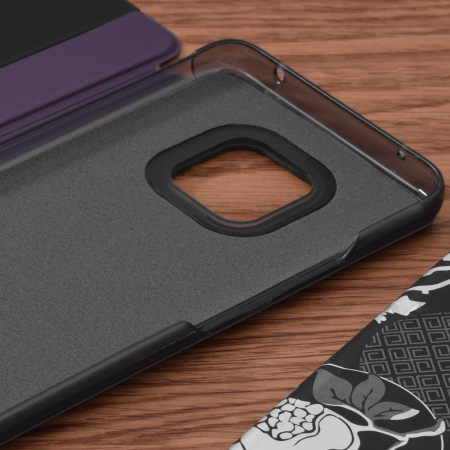 Husa tip carte Huawei Mate 20 Pro, eFold Book View, Purple [2]