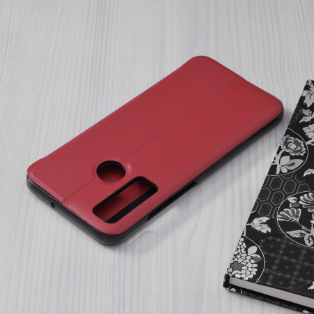 Husa tip carte Huawei P Smart (2019), eFold Book View, Red [1]