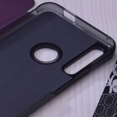 Husa tip carte Huawei P Smart Z, eFold Book View, Purple [2]