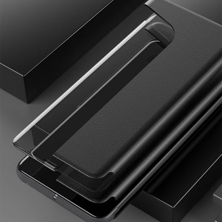 Husa tip carte Huawei P30 Pro, eFold Book View, Dark Green [4]