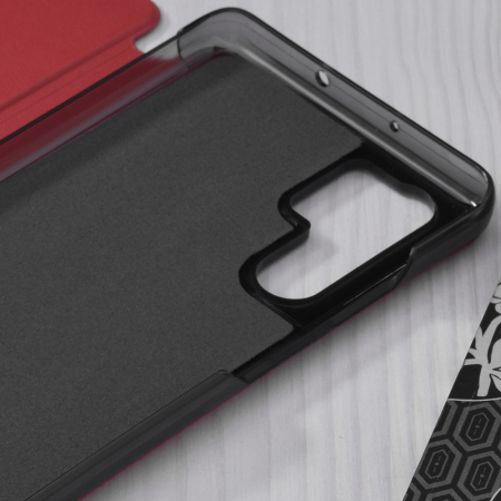 Husa tip carte Huawei P30 Pro, eFold Book View, Red [2]