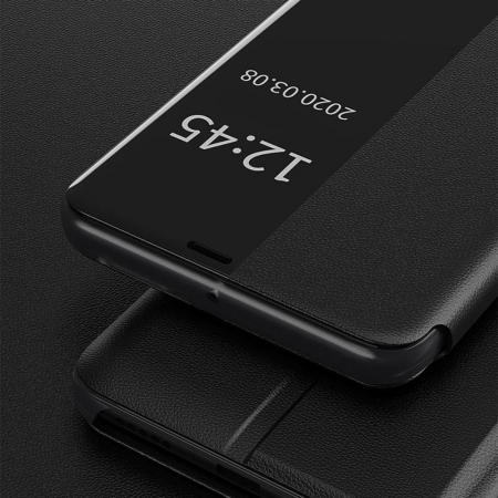 Husa tip carte Huawei P40 Pro, eFold Book View, Negru [2]