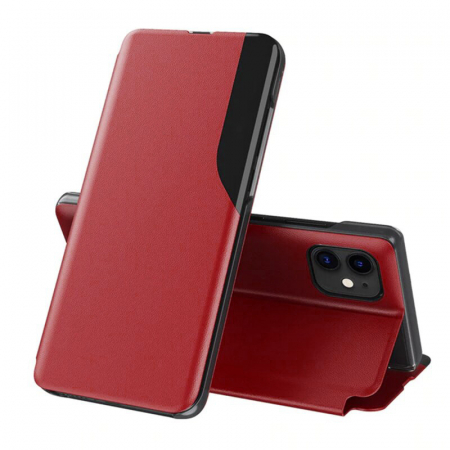 iPhone 11 - Husa tip carte iPhone 11, eFold Book View, Red