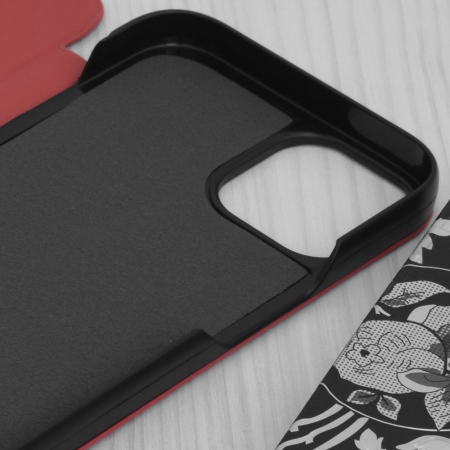 Husa tip carte iPhone 14, eFold Book View, Red [2]