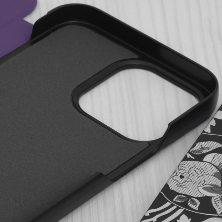 Husa tip carte iPhone 14 Pro Max, eFold Book View, Purple [2]