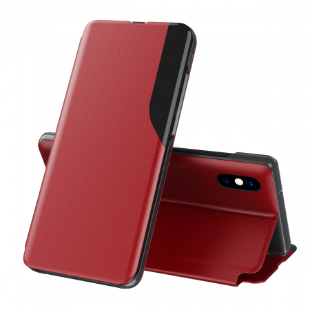 iPhone X - Husa tip carte iPhone X / XS, eFold Book View, Red