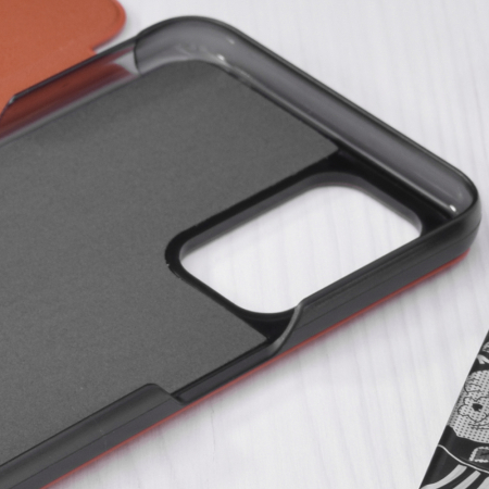 Husa tip carte OPPO A74 5G / OPPO A54 5G, eFold Book View, Orange [2]