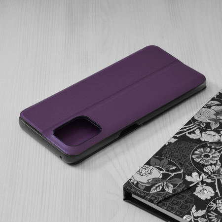 Husa tip carte OPPO Find X3 / X3 Pro, eFold Book View, Purple [1]