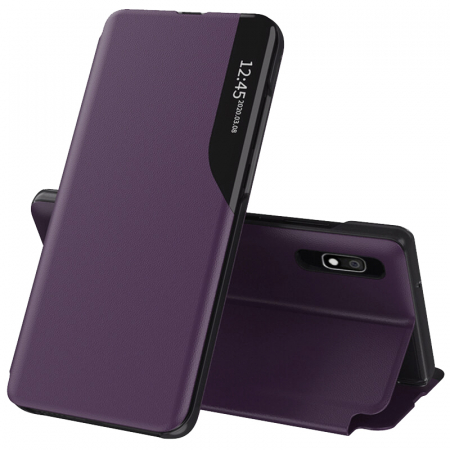 Galaxy A10 - Husa tip carte Samsung Galaxy A10, eFold Book View, Purple
