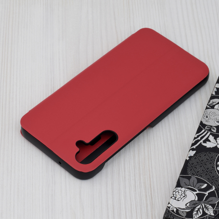 Husa tip carte Samsung Galaxy A14 4G / A14 5G, eFold Book View, Red [2]
