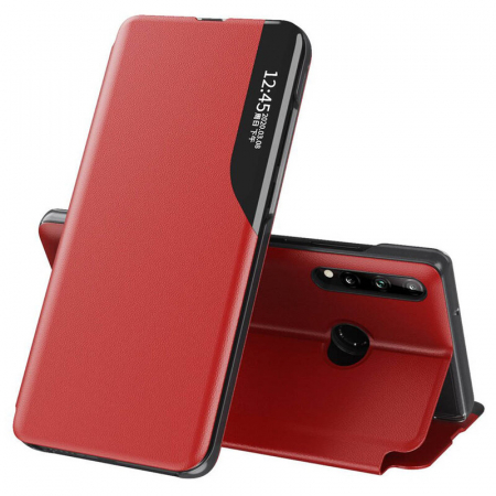Galaxy A20s - Husa tip carte Samsung Galaxy A20s, eFold Book View, Red