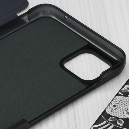 Husa tip carte Samsung Galaxy A22 5G, eFold Book View, Dark Blue [2]