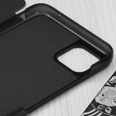 Husa tip carte Samsung Galaxy A22 5G, eFold Book View, Negru [2]