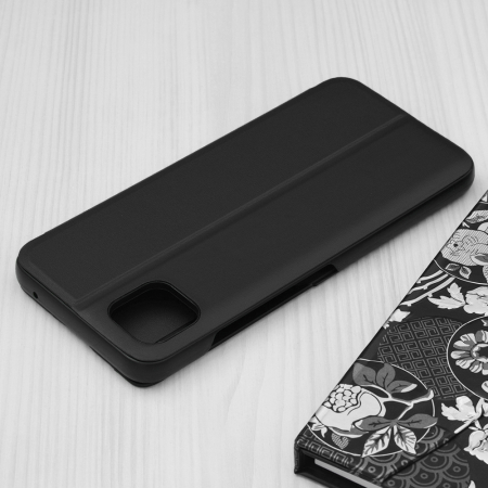 Husa tip carte Samsung Galaxy A22 5G, eFold Book View, Negru [1]