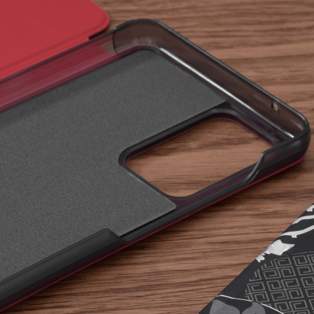 Husa tip carte Samsung Galaxy A32 5G, eFold Book View, Red [2]