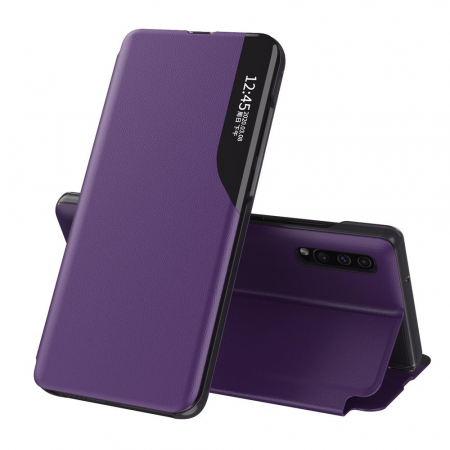 Galaxy A50 - Husa tip carte Samsung Galaxy A50, eFold Book View, Purple