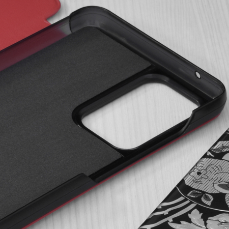 Husa tip carte Samsung Galaxy A53 5G, eFold Book View, Red [2]