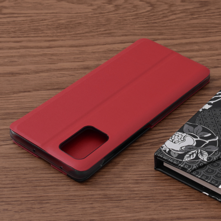 Husa tip carte Samsung Galaxy A71, eFold Book View, Red [1]