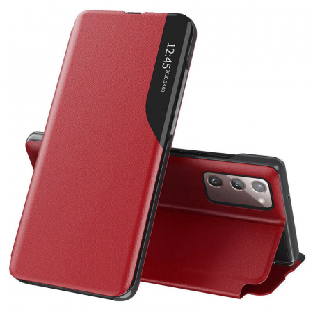 Galaxy Note 20 - Husa tip carte Samsung Galaxy Note 20, eFold Book View, Red