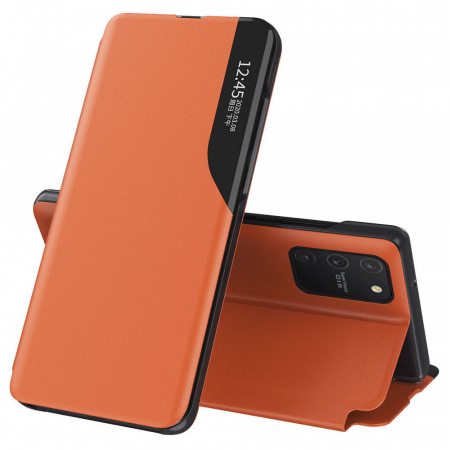 Galaxy S10 Lite - Husa tip carte Samsung Galaxy S10 Lite, eFold Book View, Orange