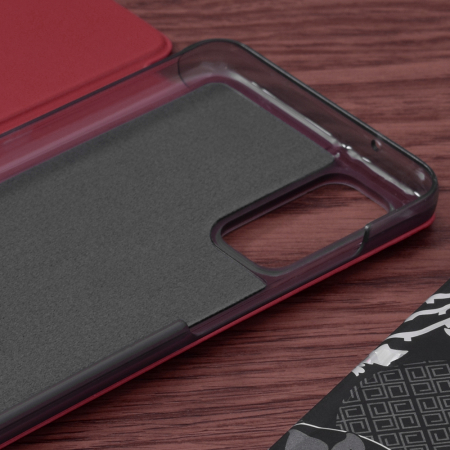 Husa tip carte Samsung Galaxy S20, eFold Book View, Red [2]