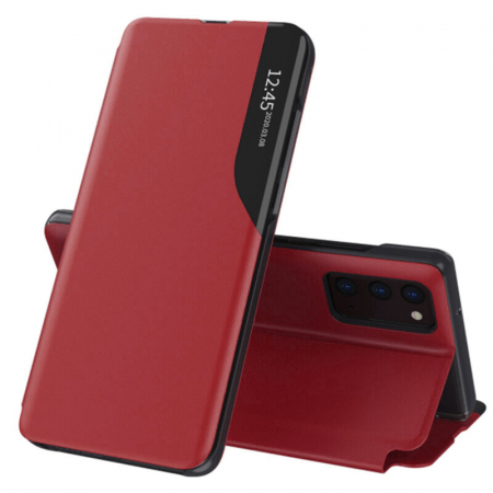 Galaxy S20 - Husa tip carte Samsung Galaxy S20, eFold Book View, Red