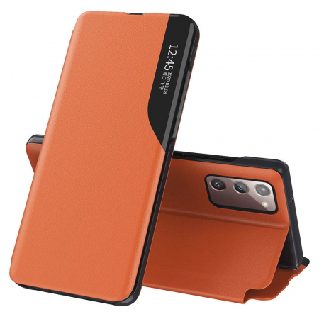 Galaxy S20 FE - Husa tip carte Samsung Galaxy S20 FE, eFold Book View, Orange