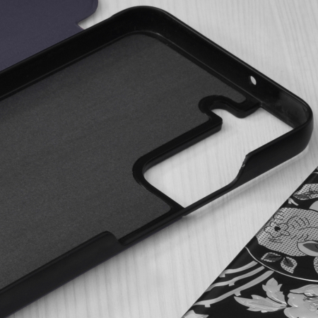 Husa tip carte Samsung Galaxy S22, eFold Book View, Dark Blue [2]