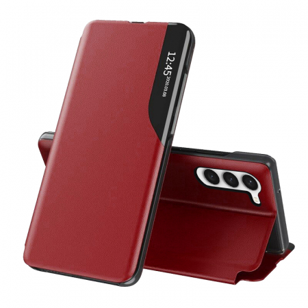 Galaxy S23 Plus - Husa tip carte Samsung Galaxy S23 Plus, eFold Book View, Red